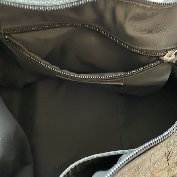 Gianni Chiarini Black Leather Bag EUC Made in Italy - Picture 6 of 9